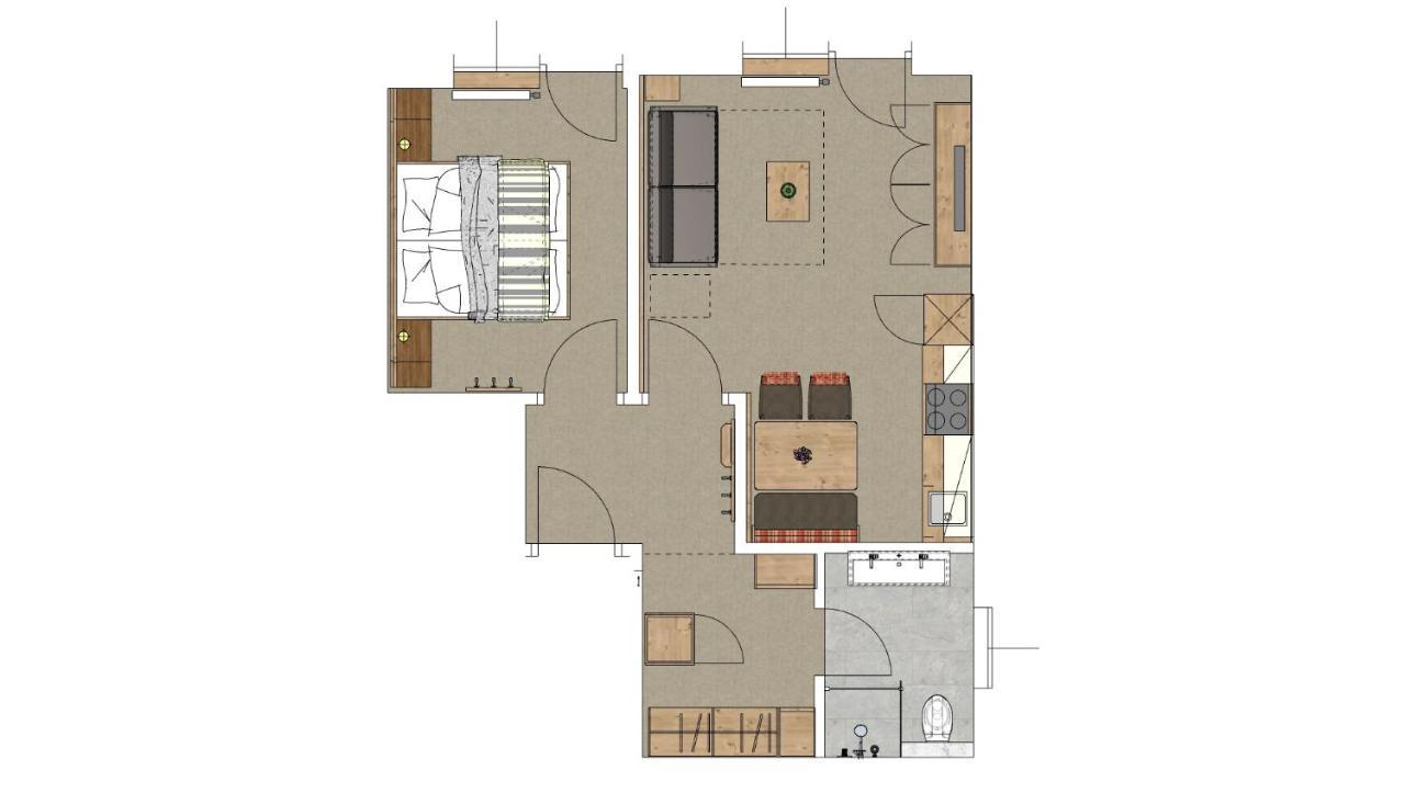 Apartments & Garni Alpenrose Obertauern Eksteriør billede